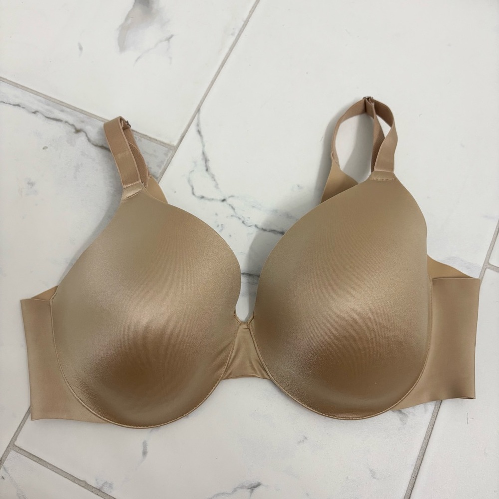 Soma Vanishing Back Full Coverage Bra 38D Nude Neutral Tan
